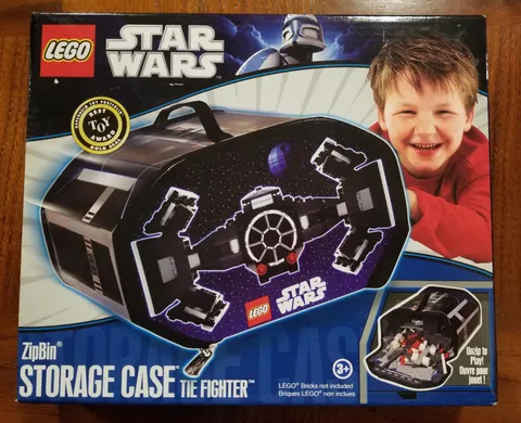 LEGO Accessory: A1436XX Star Wars TIE Fighter ZipBin Storage Case NIB NEW IN BOX