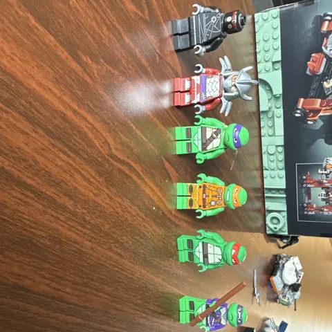 LEGO Teenage Mutant Ninja Turtles Minifigures lot- Excellent Condition