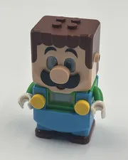 LEGO Super Mario Luigi Electronic Interactive Figure ***CLEAN*** Works / Tested!