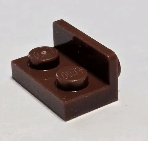 LEGO Parts - Reddish Brown Bracket 1 x 2 - 1 x 2 Inverted - No 99780