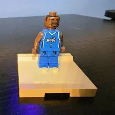 LEGO Sports Basketball Tracy McGrady NBA #1 Minifigure Blue Jersey