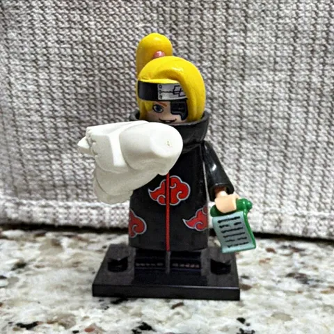 Custom  Mini Figure Naruto Deidara, Akatsuki