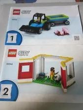 Lego Building Instructions Instruction City 60346 Part 1 to 4 Part 1 thru 4