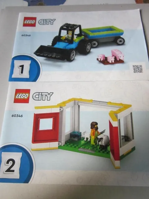 Lego Building Instructions Instruction City 60346 Part 1 to 4 Part 1 thru 4