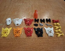 LEGO BIONICLE / Hero Factory / Technic Parts Bulk Lot Multicolor Plastic