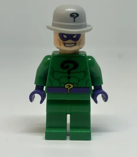 LEGO The Riddler minifigure DC Superheroes 6857 Dynamic Duo RARE