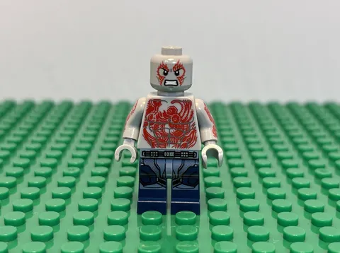 LEGO Drax Minifigure - 76081 Marvel Guardians Galaxy - Milano Abilisk sh387