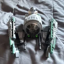 LEGO Star Wars TIE Fighter Vehicle Assembled Model Gray Green Black Plastic