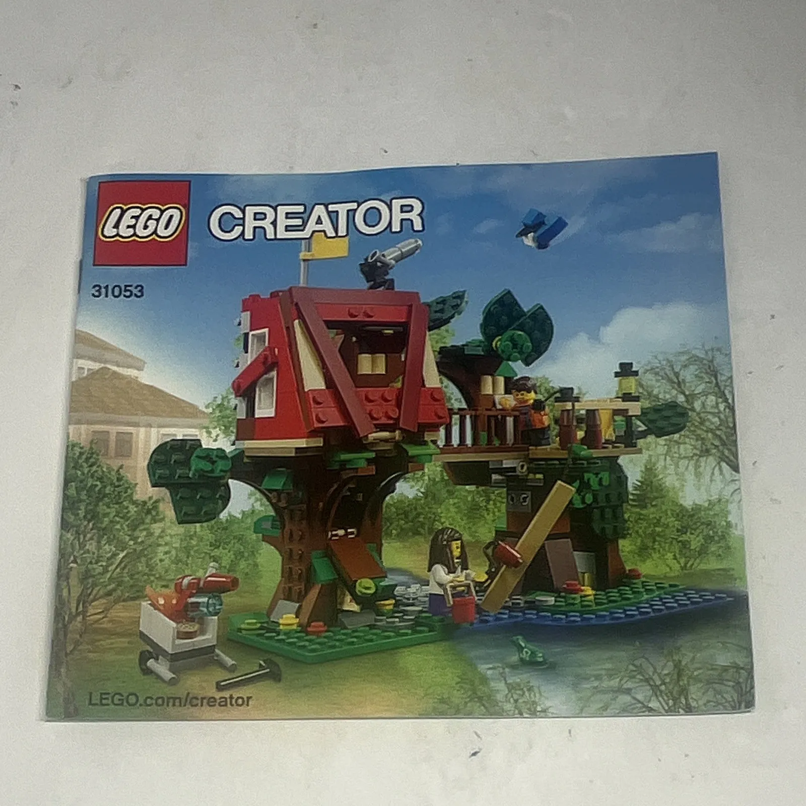 LEGO Creator 31053 Treehouse Adventures Illustrated Instruction Manual Booklet