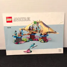 LEGO Avatar 75578 Metkayina Reef Home Manual Booklet Illustrated English