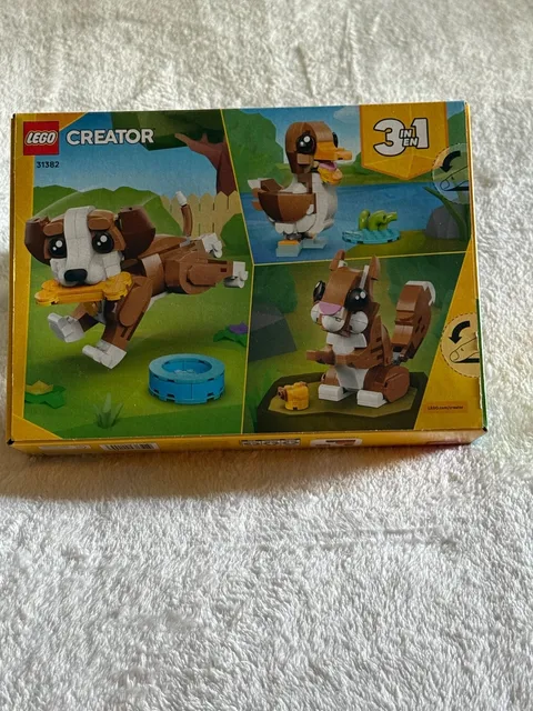 LEGO Set  Creator: 31382  Playful Puppy  336 PCS 3IN1 NEW SEALED