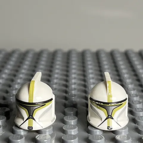 LEGO Star Wars Clone Helmet Sergeant Lot Minifigure 61189pb12 sw0438 2D