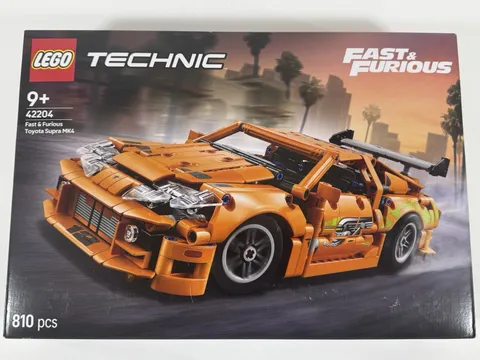 LEGO Technic 42204 Fast & Furious Toyota Supra MK4 New Factory Sealed
