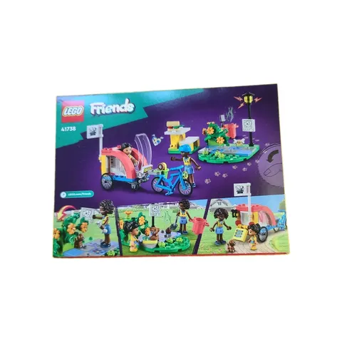 Lego friends set 41738 dog rescue bike 125 pieces 6+
