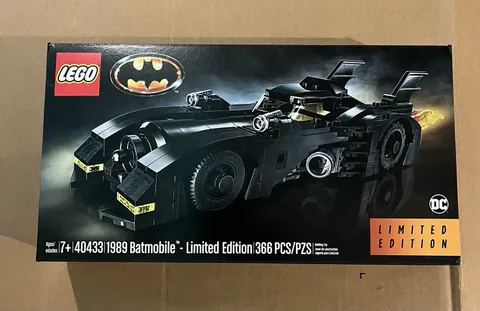 LEGO DC Superheroes 40433 1989 Batmobile Limited Edition Batman new sealed box