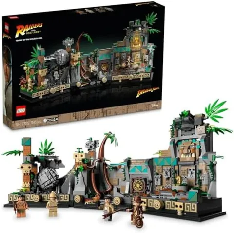 LEGO 77015 Indiana Jones: Temple of the Golden Idol Block Toy kit F/S w/Track#