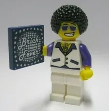 Disco Dude - Brick Fever Series 2 CMF LEGO® Minifigure Mini Figure