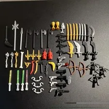 LEGO Minifigure Weapons accessories lot