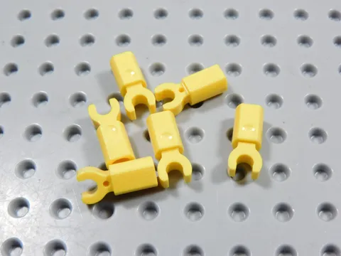 LEGO Lot of 6 Yellow Droid Robot Claws Hands Minifig BI
