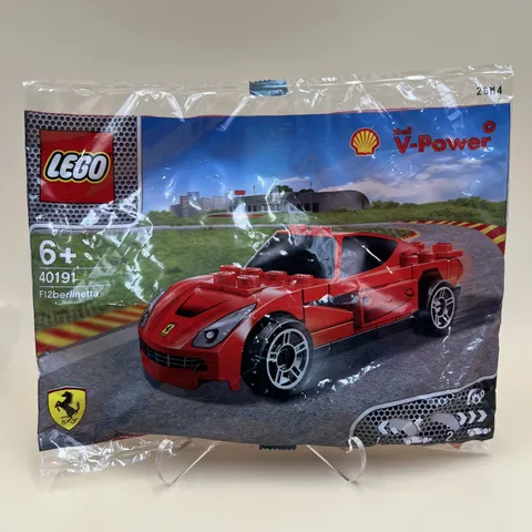 LEGO Promotional: Ferrari F12 Berlinetta (40191) - New Sealed Polybag Shell