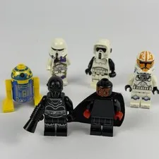 LEGO Star Wars Minifigure Lot 6 Clone Troopers Darth Maul R2-D2 SW1207 SW1276
