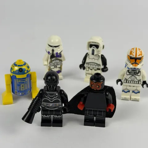 LEGO Star Wars Minifigure Lot 6 Clone Troopers Darth Maul R2-D2 SW1207 SW1276