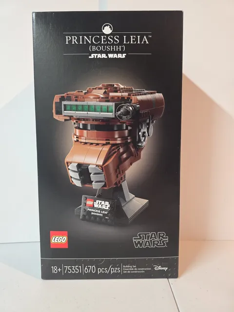 LEGO Star Wars Princess Leia Boushh Helmet 75351 – New Sealed 670 Piece Set