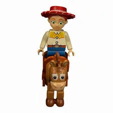 LEGO Toy Story Jessie Bullseye Woody’s Roundup 7594 Minifigure Horse 2010