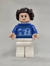 Lego Princess Leia Minifigure Star Wars Holiday sw1381 4c