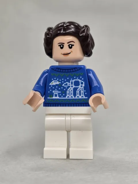 Lego Princess Leia Minifigure Star Wars Holiday sw1381 4c
