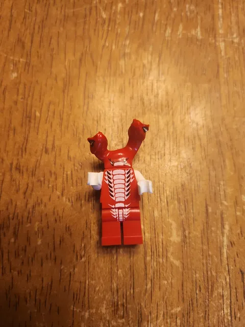 LEGO Ninjago Fangdam Minifigure Red 2 Headed Snake Retired 2012 