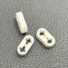 LEGO White Technic Lift Arm Thin 1 x 2 - Axle Holes 41677 Lot Of 3