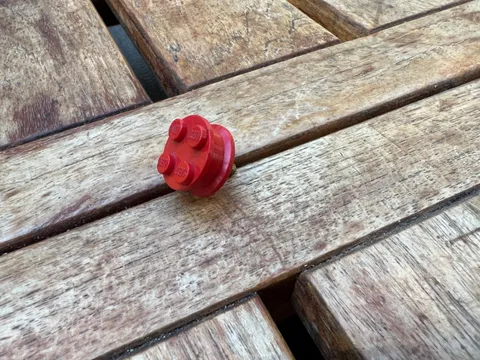 LEGO wheel vintage wheel old with traction teeth Ref 7039c