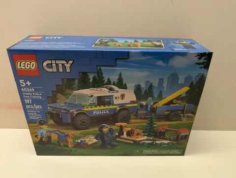 LEGO 60369 City: Mobile Police Dog Training Set New & Sealed & Retired