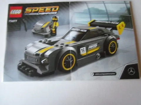 Lego Speed Champions Building Instructions Instruction 75877 Mercedes AMG