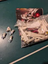 Lego Star Wars ARC-170 Starfighter (7259). All Pieces and Instructions. No Box