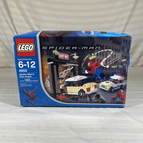 Lego 4850 Spider-Man's First Chase Set SEALED 2003 Retired Spider-Man 188 Pcs