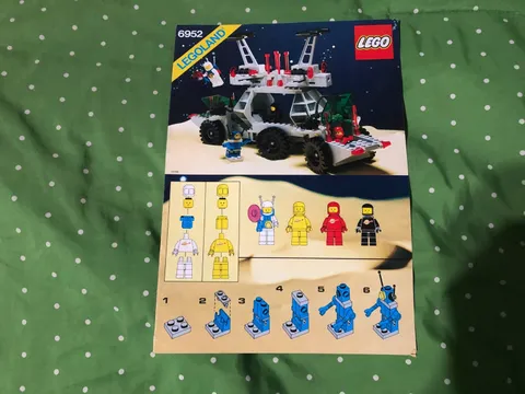 lego 6952  manual instructions only good condition
