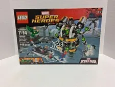 Lego 76059 Spider-Man Doc Ock's Tentacle Trap 446 Pieces New & Sealed