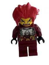 LEGO Exo-Force 8113 Takeshi Silver Armor Minifigure Minifig red hair New