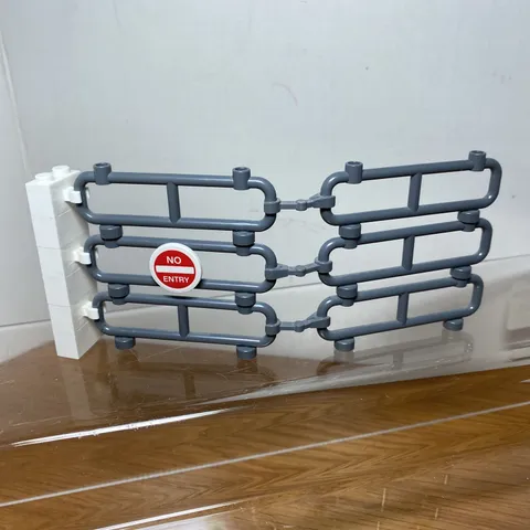 LEGO Marvel Super Heroes 76051 Super Hero Airport Battle "No Entry" Gate ONLY