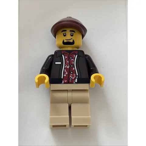 Lego Taxi Driver Minifigure #cty1953 Set #60487 Yellow Taxi Brand New