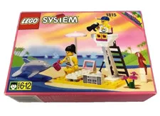 LEGO 1815 Paradisa Lifeguard Beach Rescue 1996 Paradisa Sealed Box Set