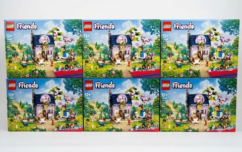 6x PACK CASE LOT LEGO Friends Beekeepers House Flower Garden 42669 Set SOLD OUT