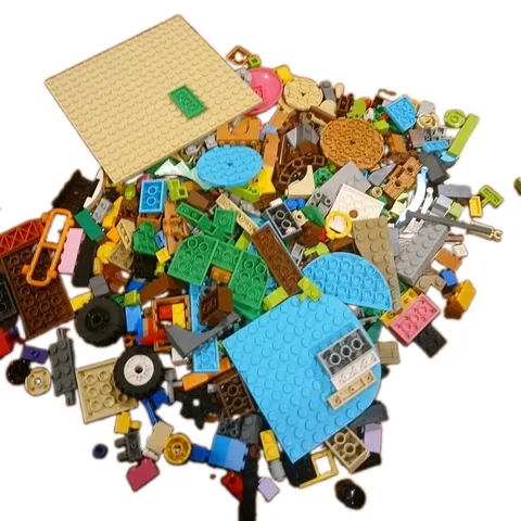 LEGO Mixed Bulk Lot 500+ Bricks Blocks Assorted Colors Piece 76992 Sonic Lot 2lb
