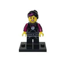 Lego Minifigure Series 6 Skater Girl Retired Collectible