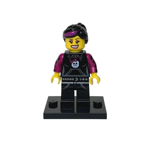 Lego Minifigure Series 6 Skater Girl Retired Collectible
