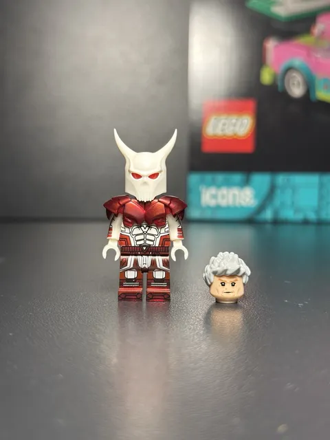 Lego DC Super Hero's Custom White Dragon from Peacemaker Season 2