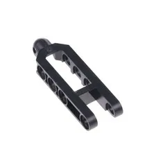 1x LEGO Technic Suspension Control Arm 6.5x2 Black Ball Joint 6211 32195b