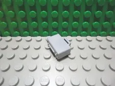 Lego mini figure 1 Light Bluish Gray Briefcase Suitcase town city
